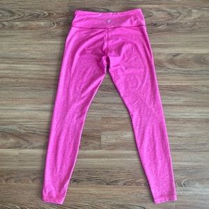 Lululemon Wunder Under Pant Heathered Jewelled Magenta Pink Size 6